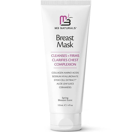 Moisturizing Breast Enhancement Cream for Women - Breast Firming and Lifting Cream with Collagen and Ceramides - Clarifying Neck and Breast Enhancer Cream for Wrinkles and Dry Skin-GlimoraGlow