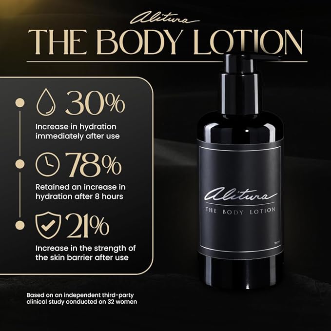 Alitura Naturals Organic Face & Body Lotion – Anti-Aging Moisturizer with Olive Oil & Acai Butter – Hydrating Cream for Dry, Sensitive & Aging Skin – For Men & Women – 200ml-GlimoraGlow