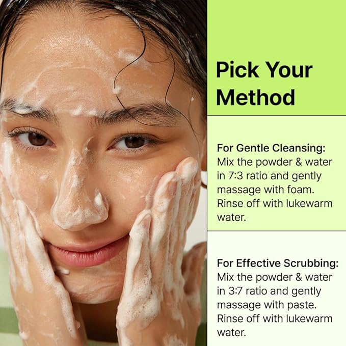 By Wishtrend Green Tea & Enzyme Powder Wash, 3.88 oz (110 g)-GlimoraGlow