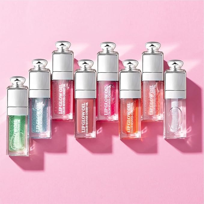 Hydrating Lip Glow Oil, Moisturizing Plumper Lip Gloss, Transparent Plumping Balm, Tinted Balm Care 0.2 OZ - 012 ROSEWOOD-GlimoraGlow