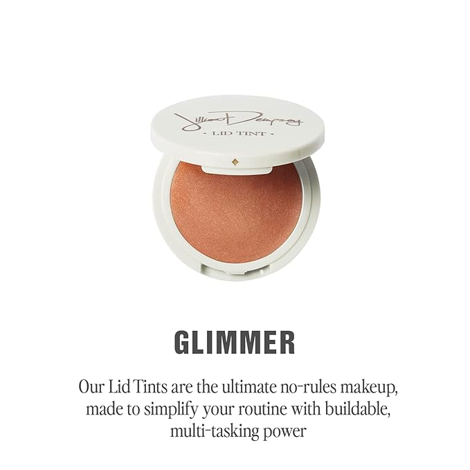 Jillian Dempsey Lid Tint: Satin Cream Eyeshadow I Easy Application for a Natural Shimmer or a Layered Matte Finish I Glimmer-GlimoraGlow