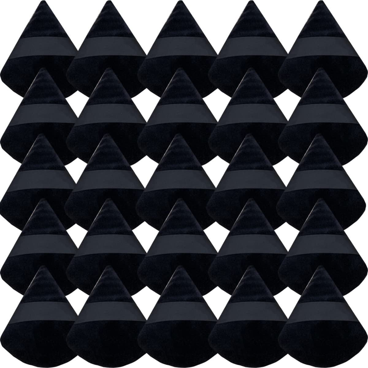 GXXMEI 30PCS Powder Puff Face Soft Makeup Sponge, Triangle Powder Puffs for Loose Powder Mineral Powder Velour Puff for Face Exquisite Makeup Eyes Contouring, Beauty Makeup Tools-GlimoraGlow