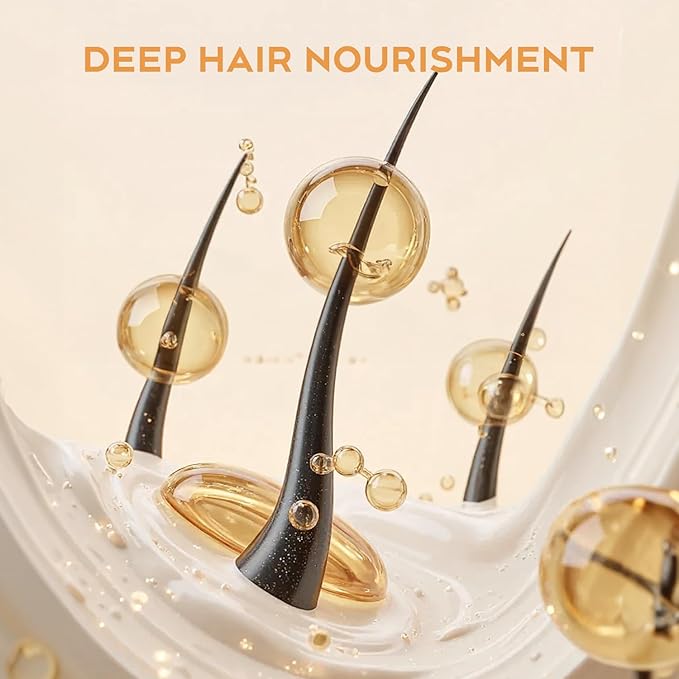 Hydrating Conditioner for Dry, Damaged Hair - 8.4oz | Moisture Repair Treatment with Hydrolyzed Keratin & Coconut Oil for Smooth, Shiny, Manageable Hair-GlimoraGlow