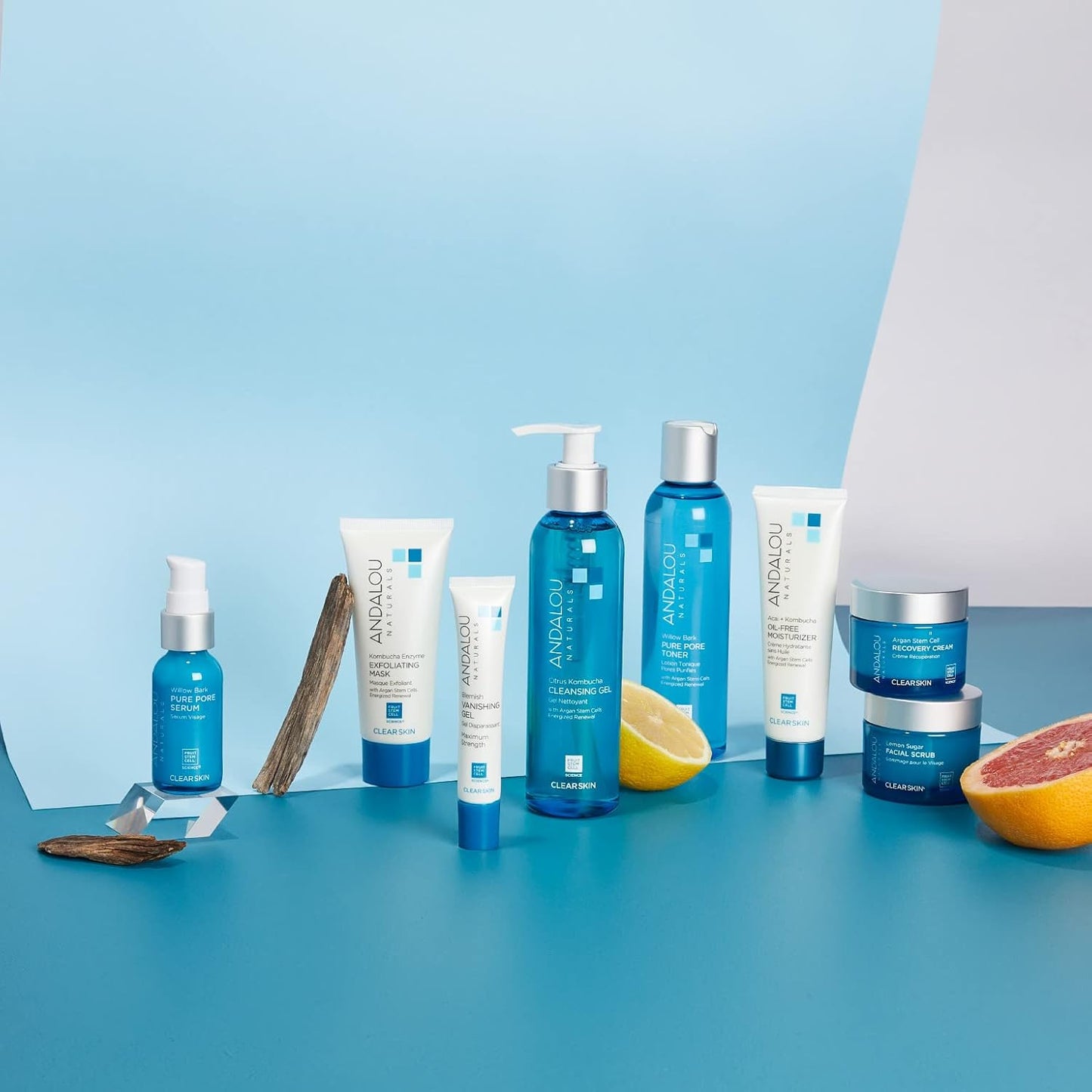 Andalou Naturals Acai + Kombucha Oil-Free Moisturizer, White Tea, 2.1 Fl Oz-GlimoraGlow