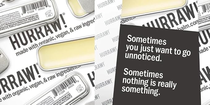 Hurraw! Black Cherry Tinted, Unscented, Moon Night Treatment Lip Balm Slim Slider Tins, 3 Pack Bundle: Organic, Certified Vegan and Cruelty Free All Natural. Bee, Shea, Soy & Palm Free. Made in USA-GlimoraGlow