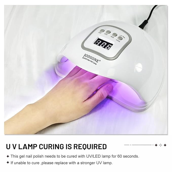 JODSONE 2Pcs 16.5ml Builder Gel Builder Nail Polish for Thickening Strengthener Building Extension and Keep The Nail Art Effect for A Longer Time and Nail Art Design Gift for Women-GlimoraGlow