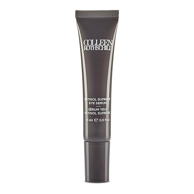 COLLEEN ROTHSCHILD Retinol Supreme Eye Serum | Anti-Aging Eye Treatment | Increase Moisture Levels 6000% After 28 Days Of Continued Use (0.5 fl oz)-GlimoraGlow