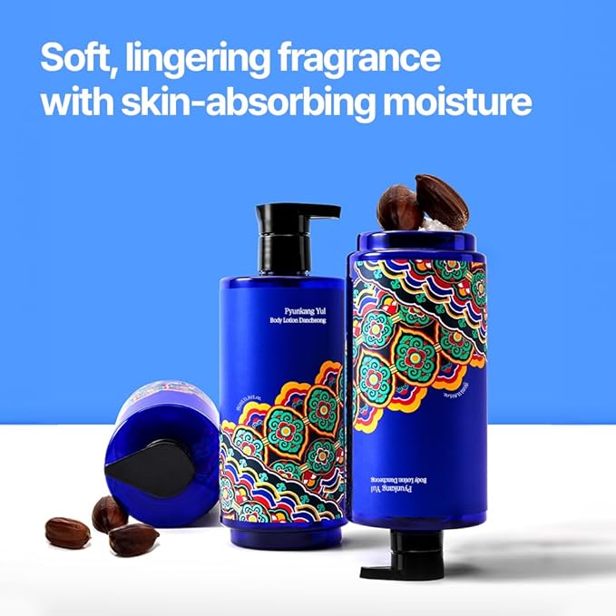 Pyunkang Yul PKY Dancheong Body Lotion, Intensive Moisture, Natural Scents with Essential Oils, Inspired by Fade-Resistant Korean Dancheong, Zero Irritation, Korean Skincare (11.83 Fl. Oz, 350ml)-GlimoraGlow