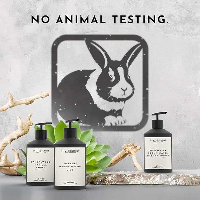 ENVIRONMENT Inspired by Designer TF Oud Wood Lotion, 300ml Luxury Scented Lotion (Oud Wood | Guaiac Wood | Cedar) Bathroom Luxury, Men & Women High-End Body Lotion, Hand Cream, Dry Skin Treatment-GlimoraGlow