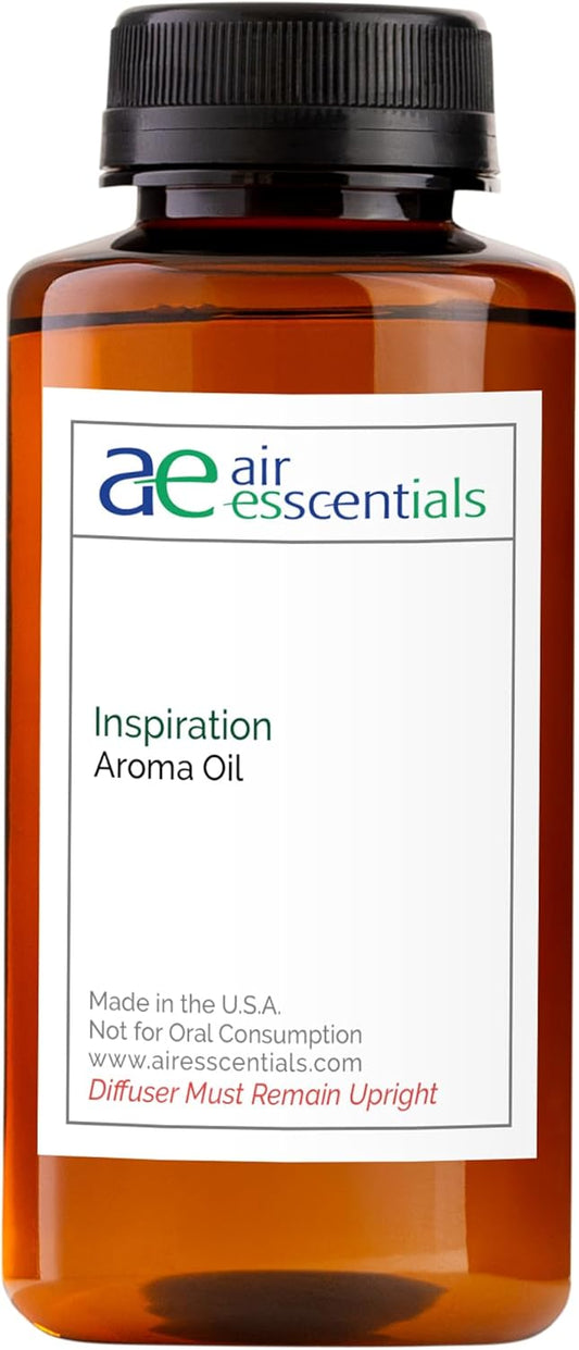 Inspiration Aroma Oil, Essential Oils Blend for Diffusers & Scent Machines, Zesty Citrus & Blooming Florals, Aromatherapy, Cold Air Diffuser Compatible, 300 mL-GlimoraGlow