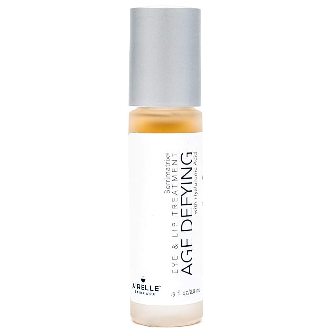 Airelle Age-Defying Eye and Lip Treatment | Anti Aging, Helps Reduce Wrinkles, Fine Lines | Dermatologist Recommended | Hyaluronic Acid, Berrimatrix | Natural Ingredients | .3 Fl Oz-GlimoraGlow
