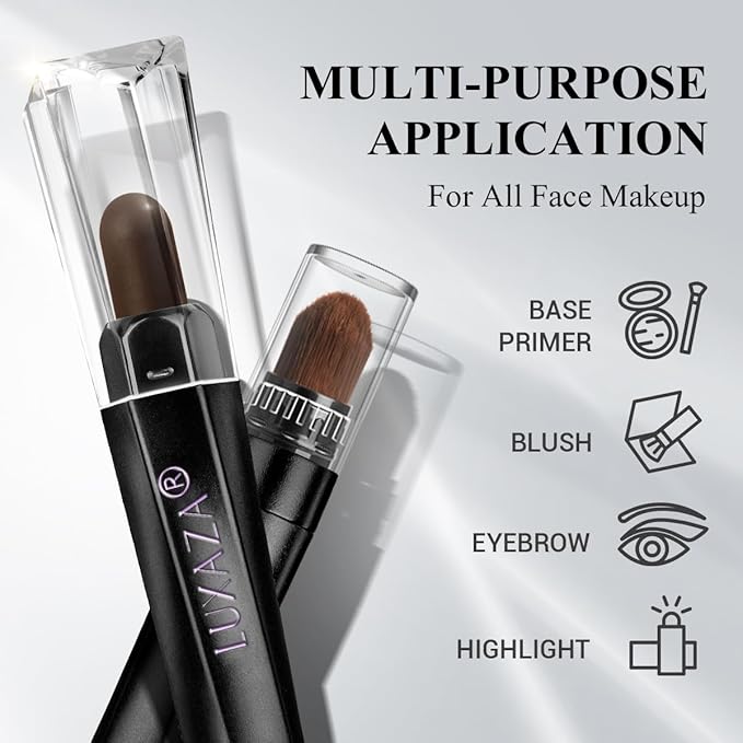 10PCS Eyeshadow Stick,Shimmer And Matte Brown Metallic Cream Eyeshadow Pencil Crayon with Smudge-proof & Waterproof,Eye Brightener Stick-GlimoraGlow