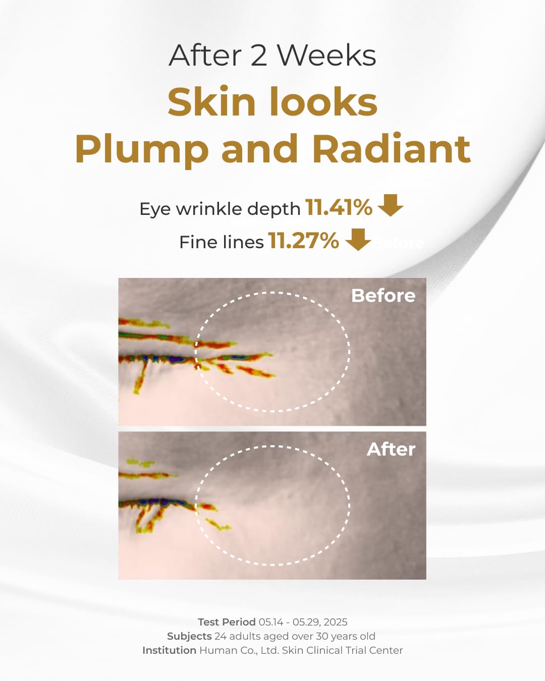 BOM COSMETICS Peptide Power Ampoule 1.01 Fl Oz, Penta-Peptide with 24k Gold Thread and 99% Pure Gold for Skin Collagen Boost, Firming Serum to Improve Elasticity and Radiance, Korean Skin Care-GlimoraGlow