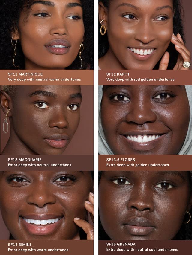 ILIA - True Skin Serum Foundation | Non-comedogenic, Cruelty-Free, Vegan, Weightless Feel, Buildable Coverage, Safe For Sensitive Skin (Flores SF13.5)-GlimoraGlow