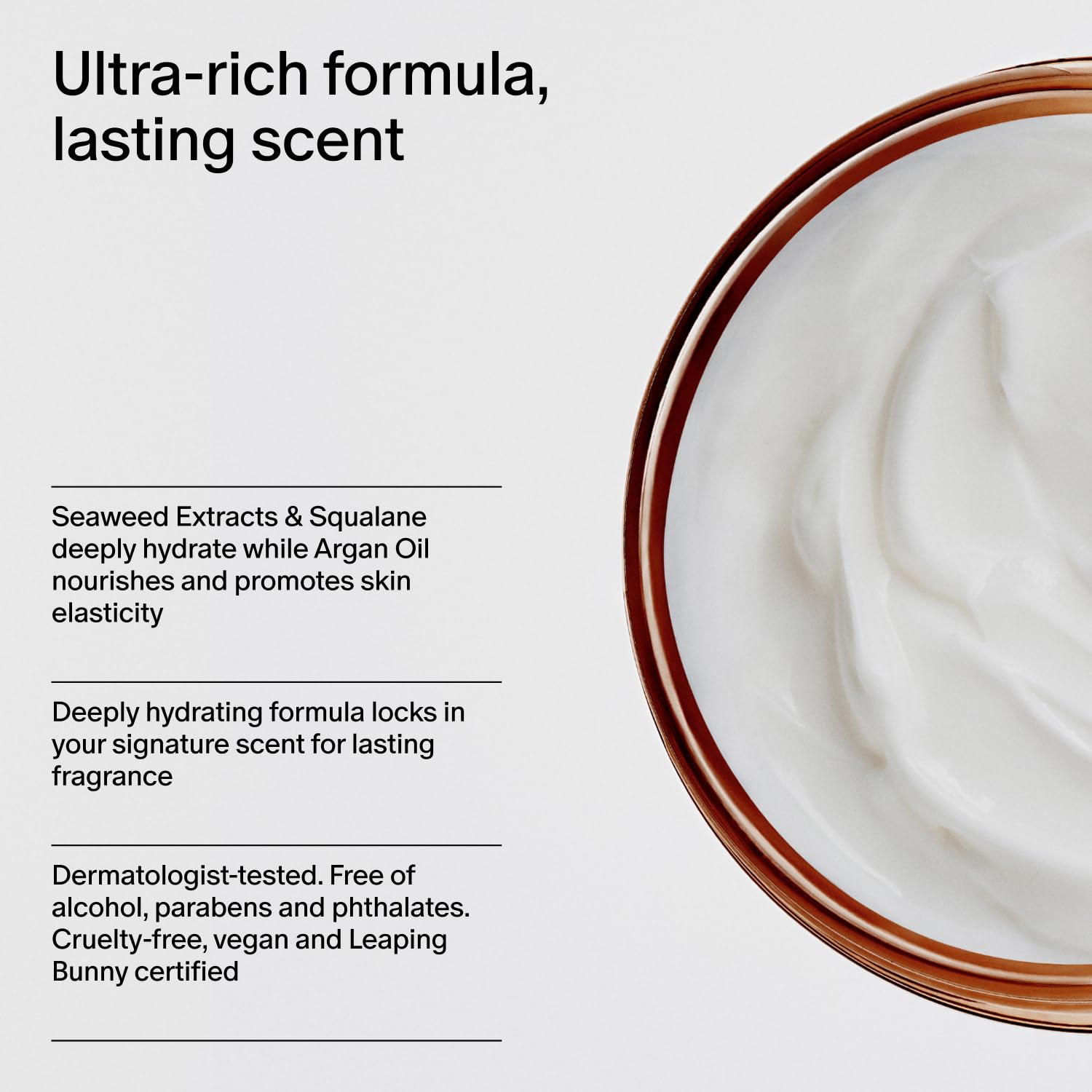 Salt & Stone Body Cream – Saffron & Cedar | Hydrating Formula with Seaweed Extracts, Spirulina & Squalane | Deep Hydration, Skin Barrier Support & Healthy Glow | for all Skin Types (6.7 fl oz)-GlimoraGlow