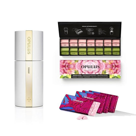 Hydrate & Soothe Beauty Collection, Activator with Awaken Facial & Vitamin B Concentrate, Face smoothing moisturizer, Skin Care Routine, For All Skin Type, Gift Bundle / Starter Kit-GlimoraGlow