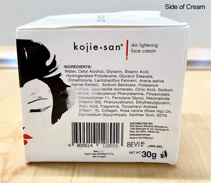Kojie San Skin and Body Soap 2 Piece Set – Original Kojic Acid, Dark Spot Remover Soap Bar with Coconut & Tea Tree Oil – 65g x 2 Bars & 30g Face Cream-GlimoraGlow