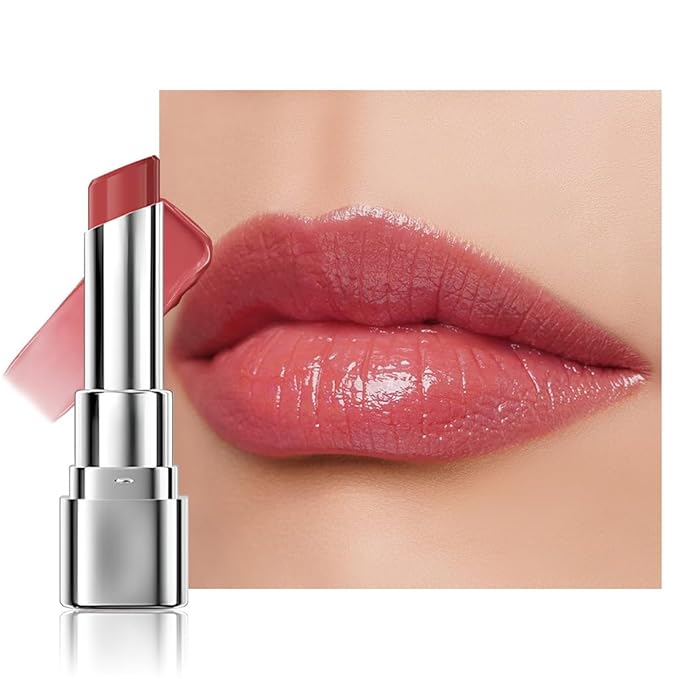 1Pcs Tinted Lip Balm Moisturizing Lipstick – Watermelon Peach Pink Sheer Hydrating Lip Color for Dry Lips – Nourishing Lip Balm for All Women with a Subtle Natural Scent (S02 Summer)-GlimoraGlow
