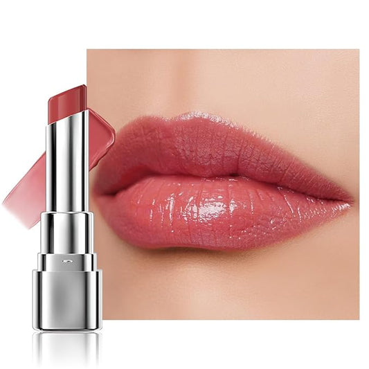1Pcs Tinted Lip Balm Moisturizing Lipstick – Watermelon Peach Pink Sheer Hydrating Lip Color for Dry Lips – Nourishing Lip Balm for All Women with a Subtle Natural Scent (S02 Summer)-GlimoraGlow