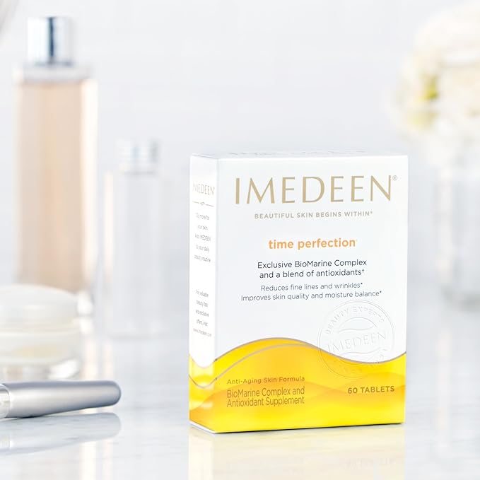Imedeen Time Perfection (60 Count) Anti-Aging Skincare Formula Beauty Supplement- (One Month Supply)-GlimoraGlow