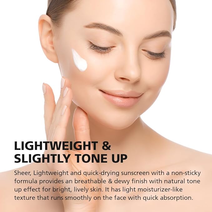 AP Fruity Waterproof Daily Sunscreen 2.03 Fl Oz SPF 50+ PA+++ | Strong UV Protection | Slightly Tone Up | Silky Semi-Matte Finish | Sweat-Resistant | Korean Skincare-GlimoraGlow