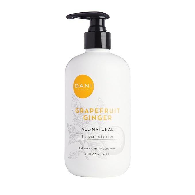 Naturals Hand & Body Lotion - Grapefruit Ginger, Hydrating Lotion with Aloe Vera, Vitamin E & Shea Butter, Moisturizing for All Skin Types, Paraben-Free, 12 Oz-GlimoraGlow