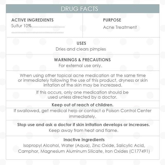 Bye Bye Blemish Acne Drying Lotion, Reduce Pimples Overnight 1oz, 1-Pack-GlimoraGlow