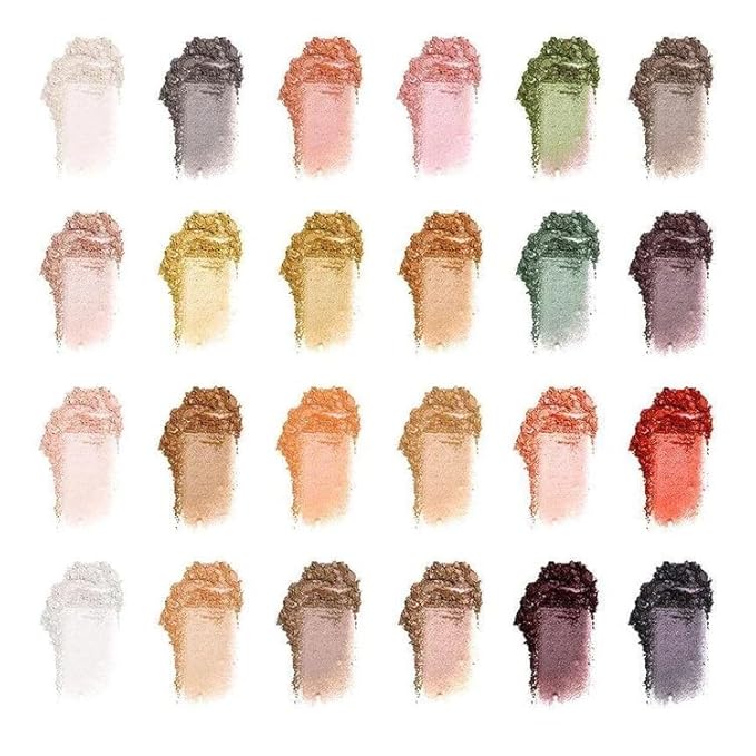 24 Eyeshadow Palette - Festive Luxury Vibrant Bold Full-Color Pigment Long Lasting Matte Shimmer Eye shadow Palette (Abu Dhabi)-GlimoraGlow