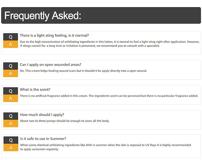 V11FACTORY AHA 12% Glycolic Acid Body Lotion – Korean Exfoliating & Hydrating Body Cream with Hyaluronic Acid & Collagen – Unscented, Paraben-Free Skin Smoothing Moisturizer, 10.6 oz-GlimoraGlow