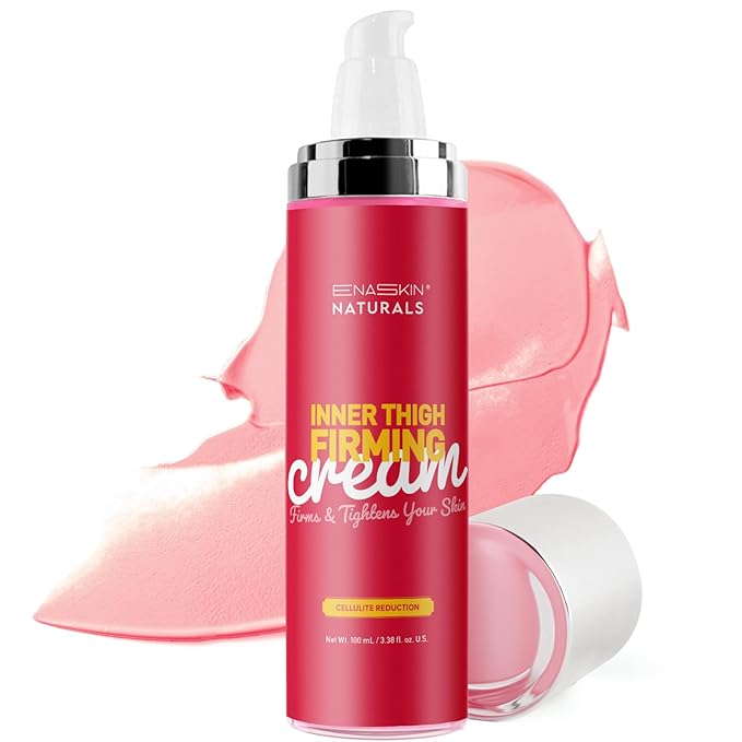 Anti Cellulite Body Firming Cream: Cellulite Remover for Legs & Inner Thigh- Skin Tightening Lotion for Womens' Booty, Stomach & Belly with Acetyl Hexapeptide-8 & Caffeine, 100 ML-GlimoraGlow