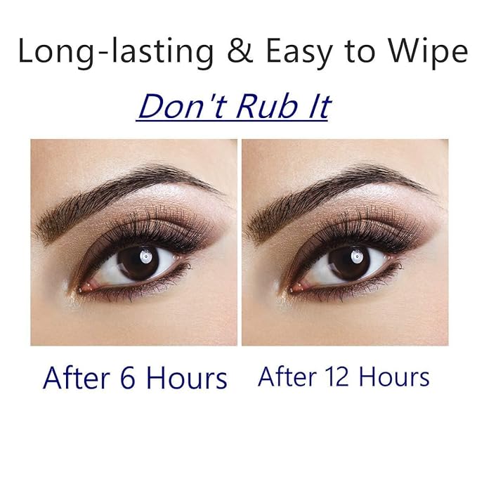 iMethod Eyebrow Pen - iMethod Eyebrow Pencil with a Micro-Fork Tip Applicator Creates Natural Looking Brows Effortlessly and Stays on All Day, Black/Brown-GlimoraGlow