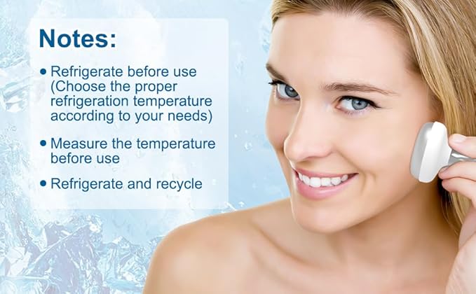 2 Pack Ice Roller for Face and Eyes, Facial Roller Device for Women, Ice Wand for Different Skin-GlimoraGlow