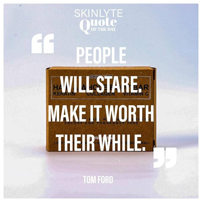 Natural Hair & Whole Body Bar Soap -Hair & Skin Treatment- Keratin & Collagen Peptides | Hair: Promotes Growth, Repair, Strength, Volume | Skin: Anti-Aging, Firm, Elasticity w/Organic Sulfur-GlimoraGlow