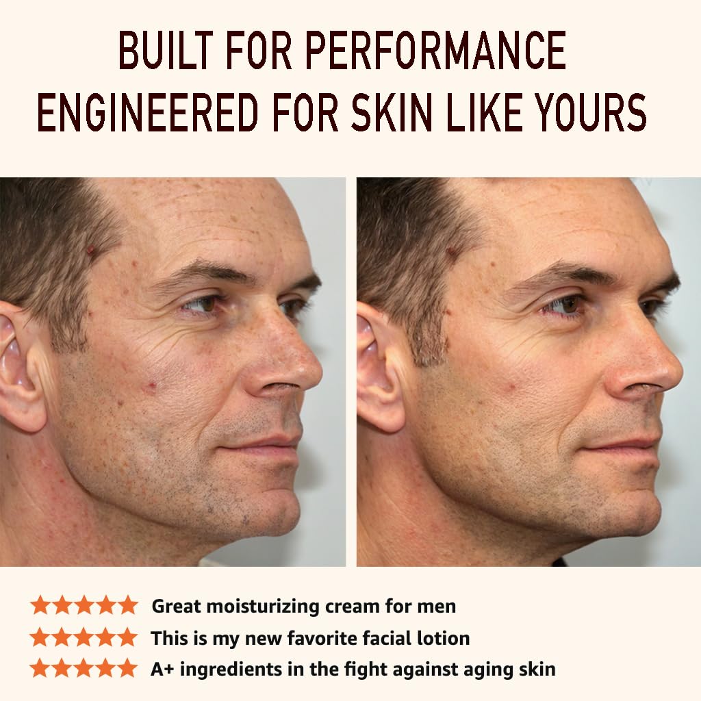 Men’s Anti-Aging Cream for Face and Neck | Male Anti Wrinkles Cream for Face and Neck-GlimoraGlow