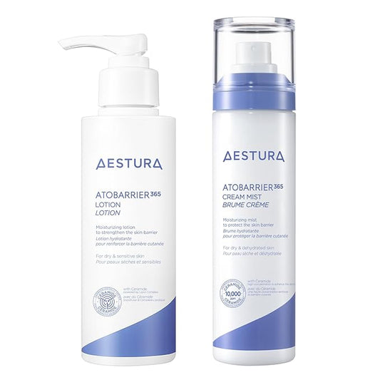 AESTURA ATOBARRIER365 Lightweight Cream + Facial Mist-GlimoraGlow