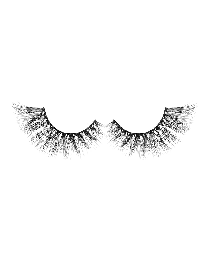 Onlyall Cat Eye Lashes Mink Lashes Fluffy Eyelashes Cat Eye False Lashes Fox Eye Lashes 7 Pairs F02-GlimoraGlow