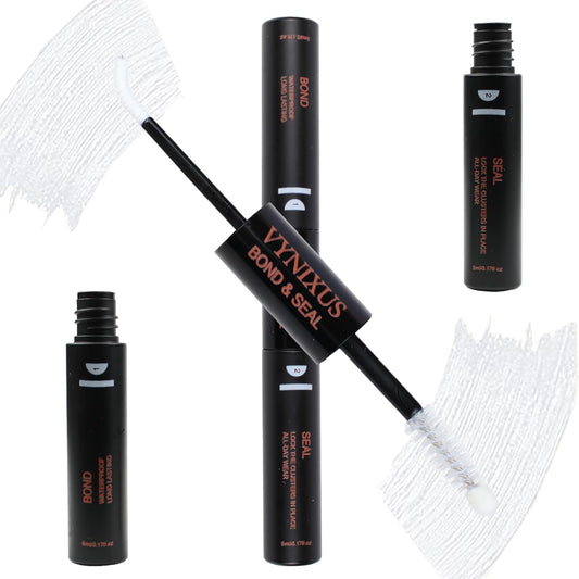 Lash Bond and Seal Waterproof Lash Glue for Eyelash Clusters Lash Cluster Glue Eyelash Glue 2-IN-1 10ml 72H+-GlimoraGlow