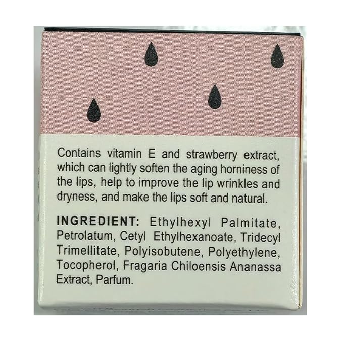 2 PCS Bee Lip Balm Lip Mask Honey Pot, Honey & Strawberry Lip Mask Propolis Moisturizing Lip Balm with Stick - Hydrating Prevention Dry and Cracked Lip Scrubs Exfoliato Lip Wrinkle Care-GlimoraGlow