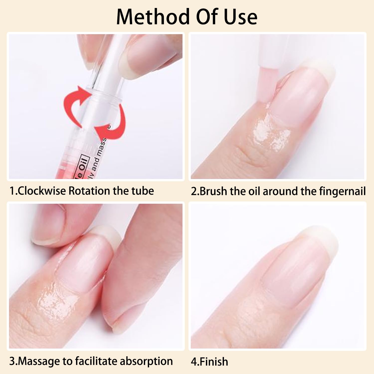 12pcs Cuticle Oil Pen Sweet Almond Nail Growth Serum and Repair Treatment Hydrating Oil for Dry Cuticles and Skin Cuticle Buddy Revitalize Nails with Radiant Cosmetics' Nail Growth Oil-GlimoraGlow