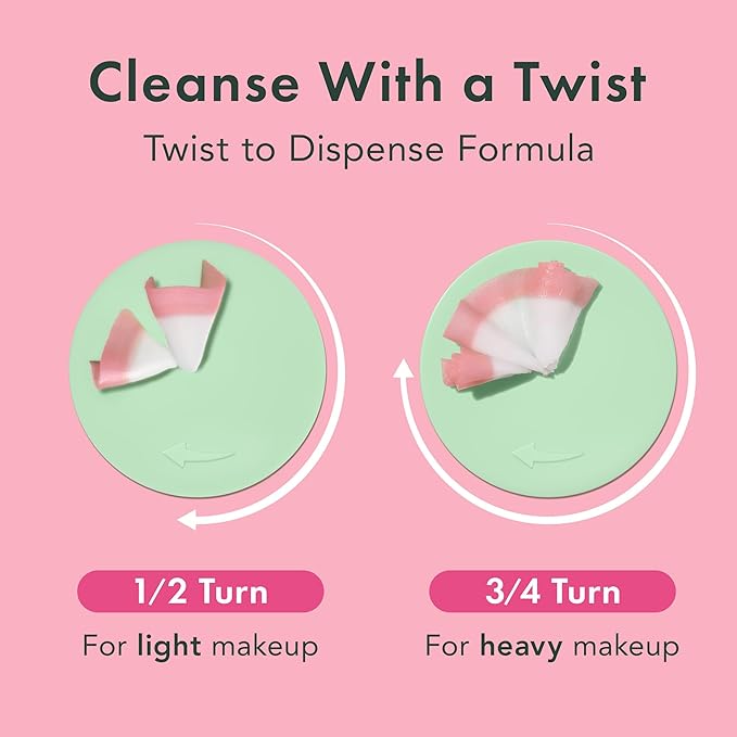 Rael Miracle Clear Cleansing Balm – Makeup Remover, Twist-Up Face Cleanser, Double Cleanse, Non-Comedogenic, with Rice Bran & Jojoba Oils, Vegan, Korean Skin Care, All Skin Types (1.69 fl oz)-GlimoraGlow