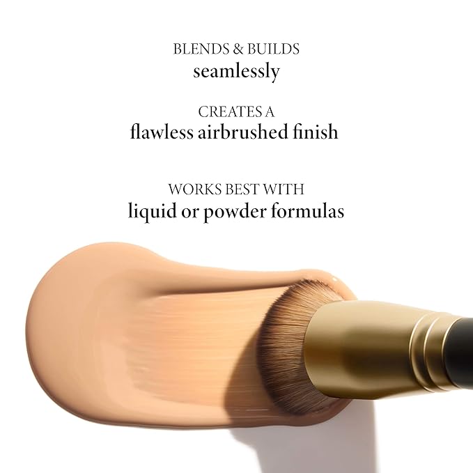 LAURA GELLER NEW YORK Full Coverage Foundation Blending Brush for All Face Makeup & Foundation-GlimoraGlow