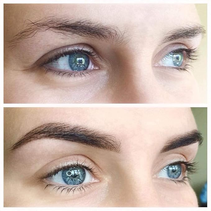 iMethod Eyebrow Pen - iMethod Eyebrow Pencil with a Micro-Fork Tip Applicator Creates Natural Looking Brows Effortlessly and Stays on All Day, Dark Grey-GlimoraGlow