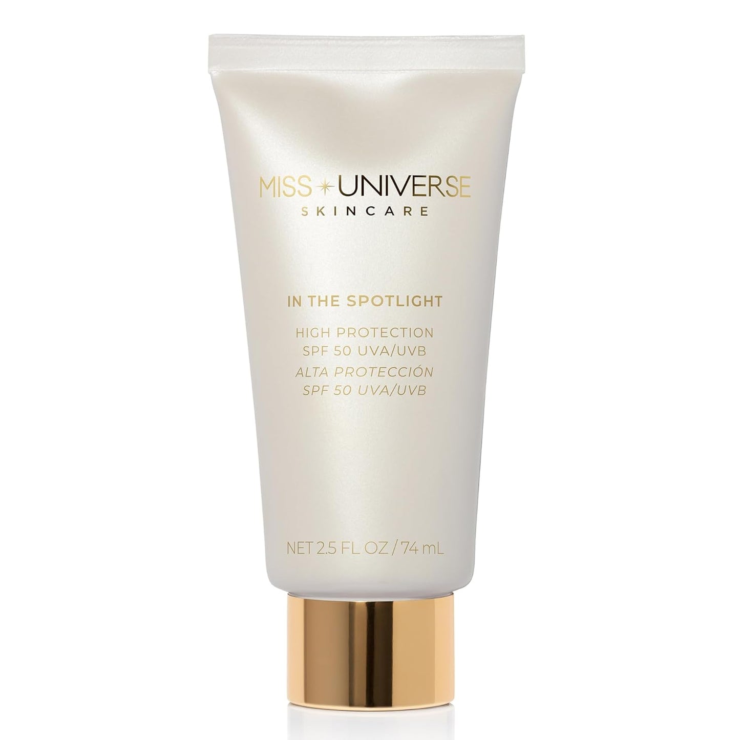 In The Spotlight SPF 50 Sun Protection and Skincare Enhancer, Facial Skin Care Product with Hyaluronic Acid, Sun Screen Protector for Faces, Personal Face Sunscreen Regimen-GlimoraGlow