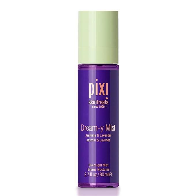 Pixi Beauty Dream-y Mist | Elixir Facial Mist | Help Hydrate & Preserve Skin with Jasmine, Lavender, Chamomile, 80ml-GlimoraGlow