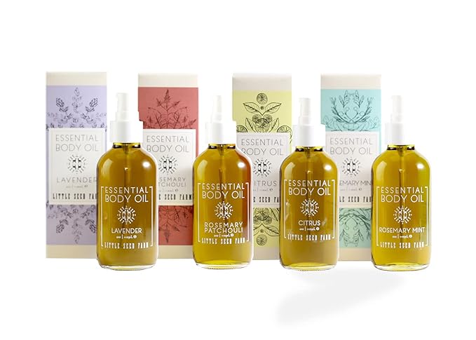 Little Seed Farm Essential Body Oil, Lavender, 4.0 Ounce-GlimoraGlow