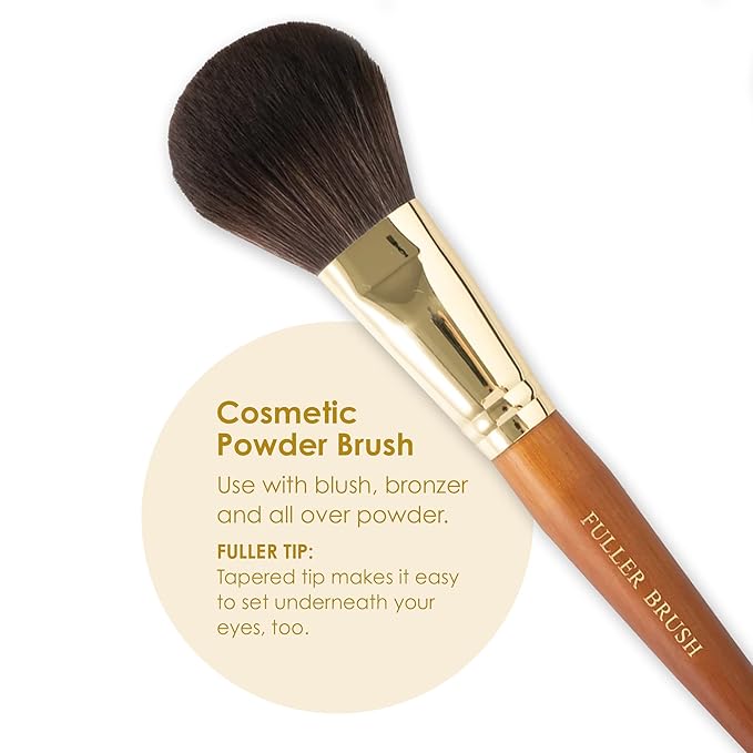 Fuller Cosmetic Powder Brush-GlimoraGlow