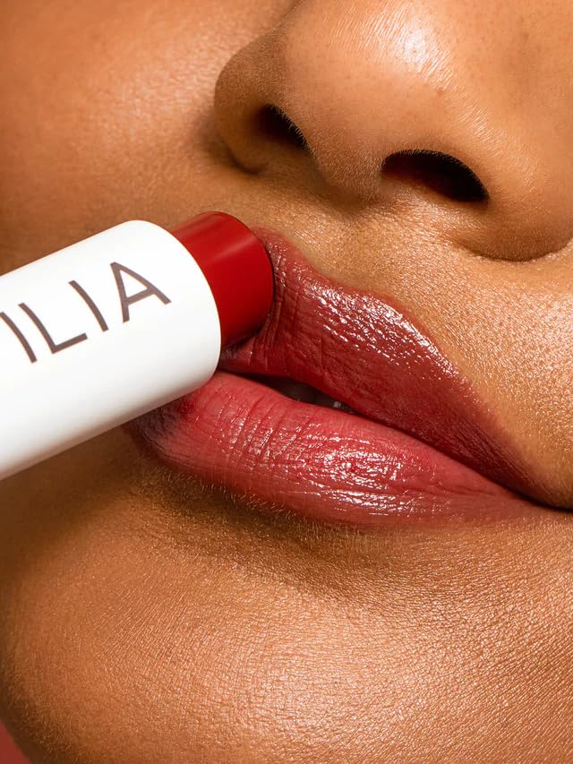 ILIA - Balmy Tint Hydrating Lip Balm | Non-Toxic, Cruelty-Free, Moisturizing + Sheer, Buildable Lip Color (Lady, 0.15 oz | 4.4 g)-GlimoraGlow