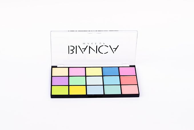 15 Colors Eyeshadow Palette | Versatile Range for Unlimited Eye Looks. (Pastel)-GlimoraGlow