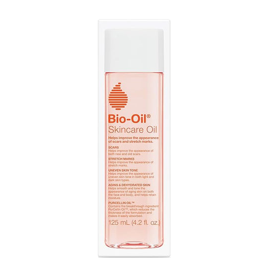 Bio-Oil Skincare Body Oil Serum for Scars and Stretch Marks, Face and Body Moisturizer with Vitamin E & A for Sensitive Dry Skin, Dermatologist Recommended, Non-Comedogenic, 4.2 Oz-GlimoraGlow