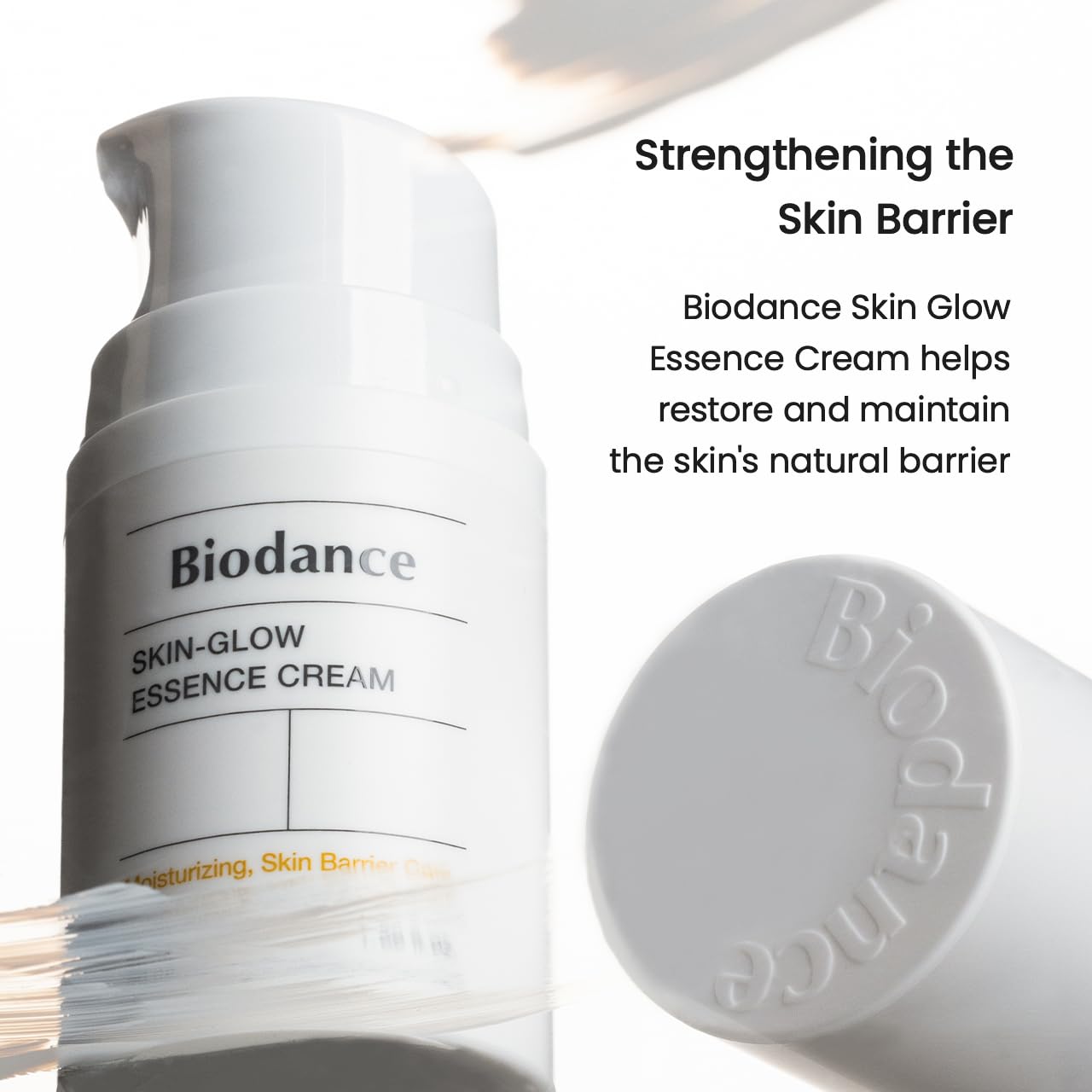BIODANCE Skin-Glow Essence Cream, Moisturizing, Anti-Aging, Hyaluronic Acid & Ceramide Facial Moisturizer, Korean Skincare | 1.69 fl.oz, 50ml-GlimoraGlow